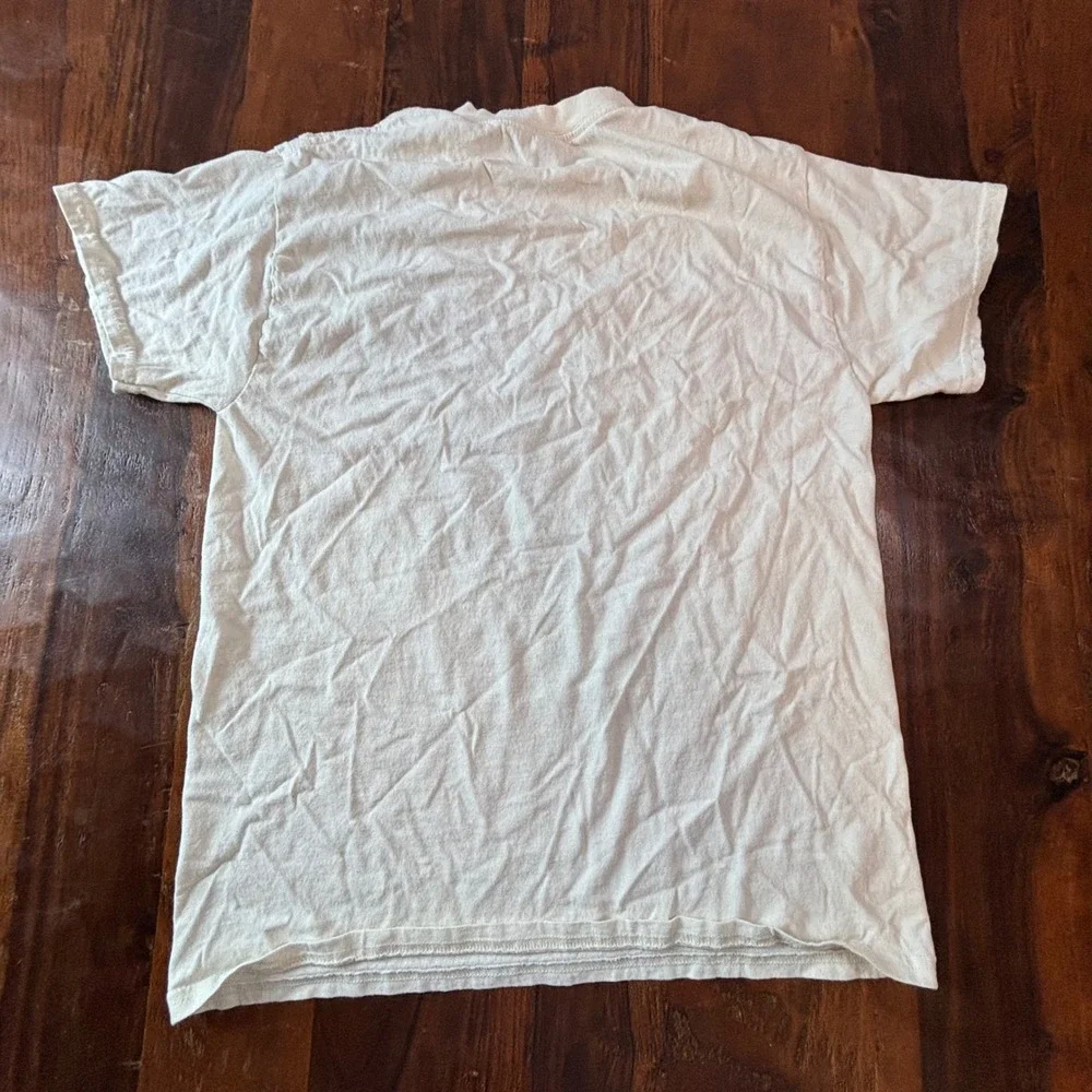 Little Big Town Band Graphic Tee Cream Gildan Heavy Cotton Size Medium